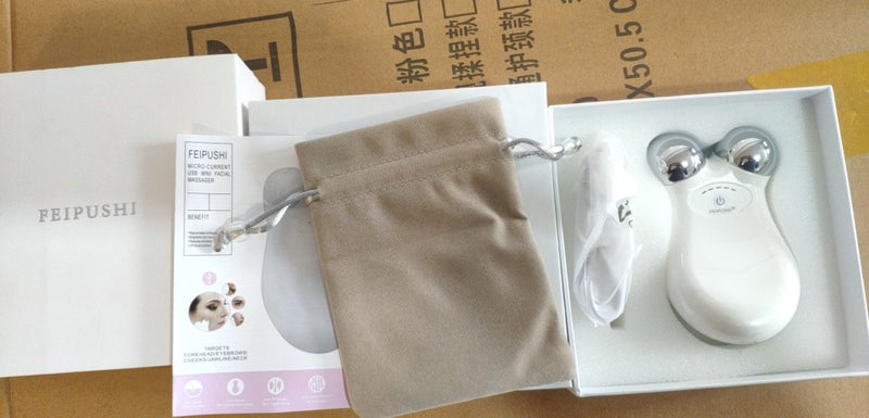 Masajeador Facial EMS Vexa — Microcorriente · Tonifica y Reafirma