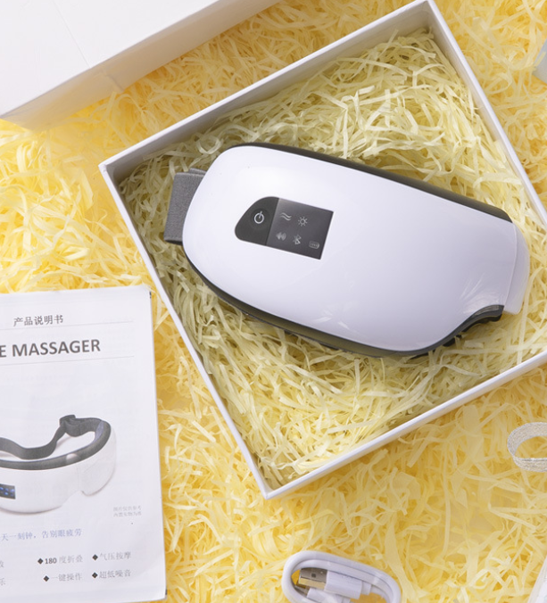 Masajeador de Ojos Premium Vexa — Presión de Aire · Calor · Bluetooth