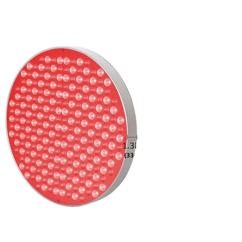 Lámpara de luz roja en uso