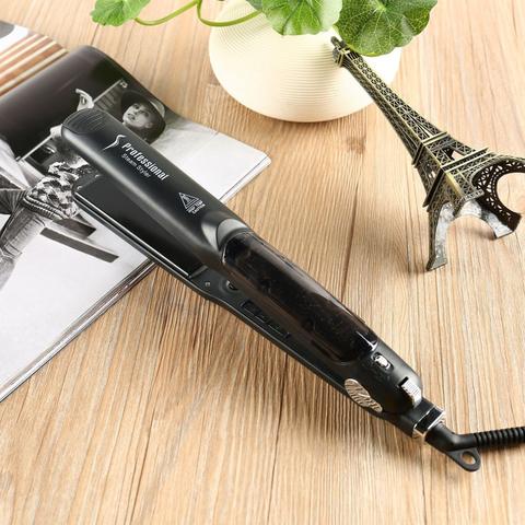 Plancha de Vapor Turmalina Vexa — Liso Profesional que Cuida
