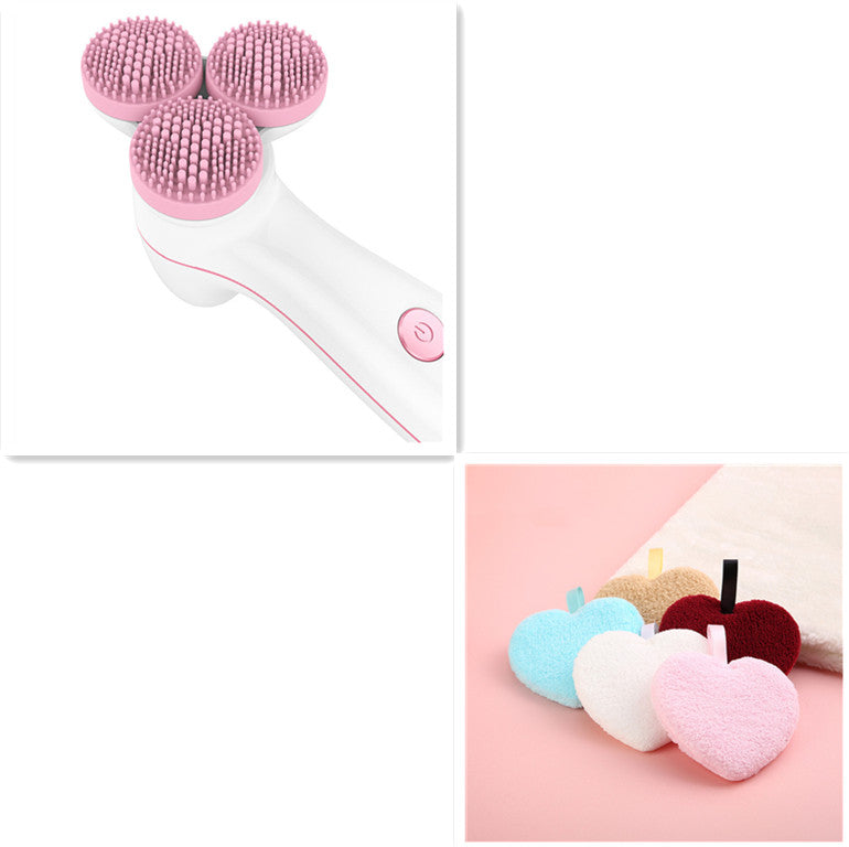 Cepillo Facial Sónico 3D Vexa — Silicona · Limpieza Inteligente