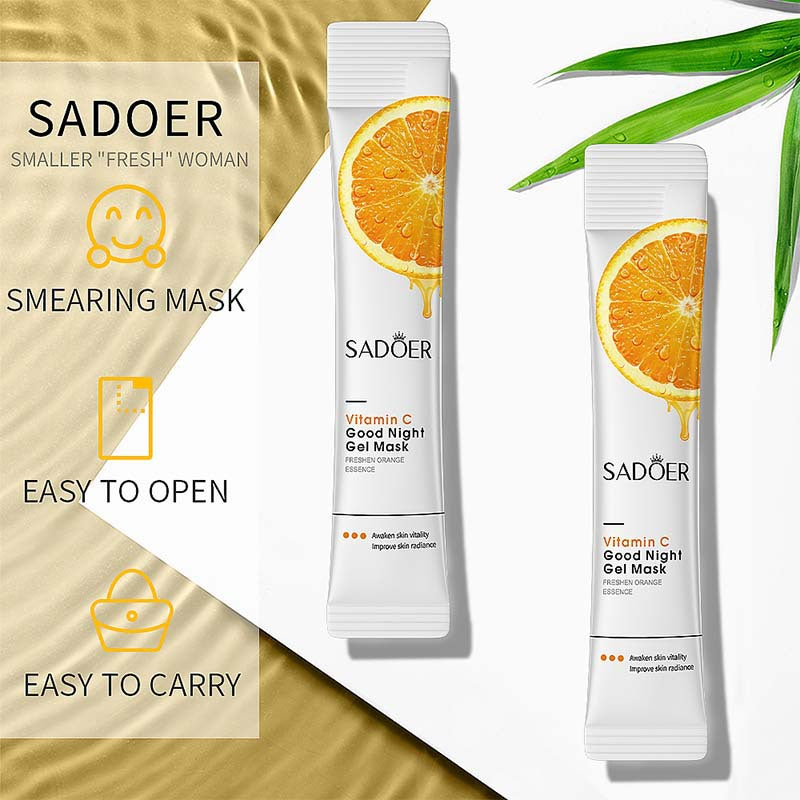 Mascarilla de noche con colágeno
