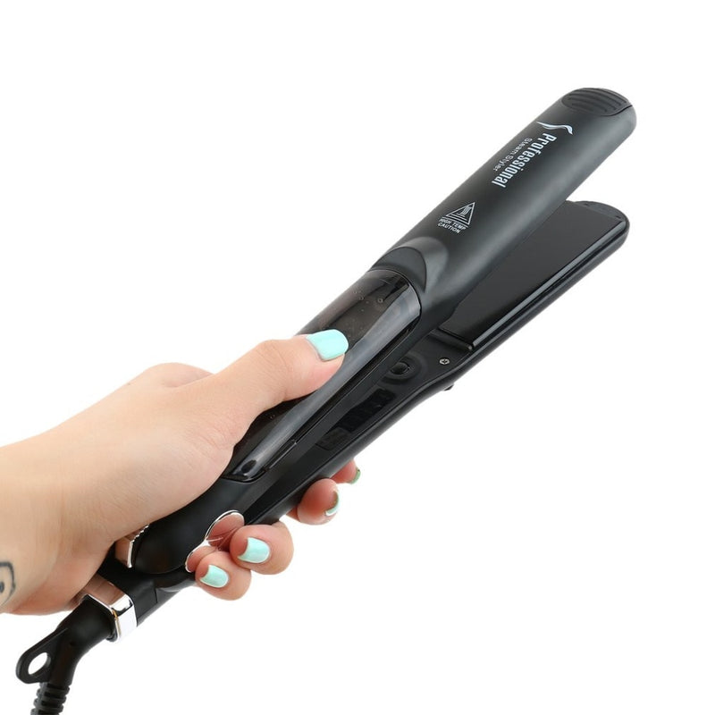Plancha de Vapor Turmalina Vexa — Liso Profesional que Cuida