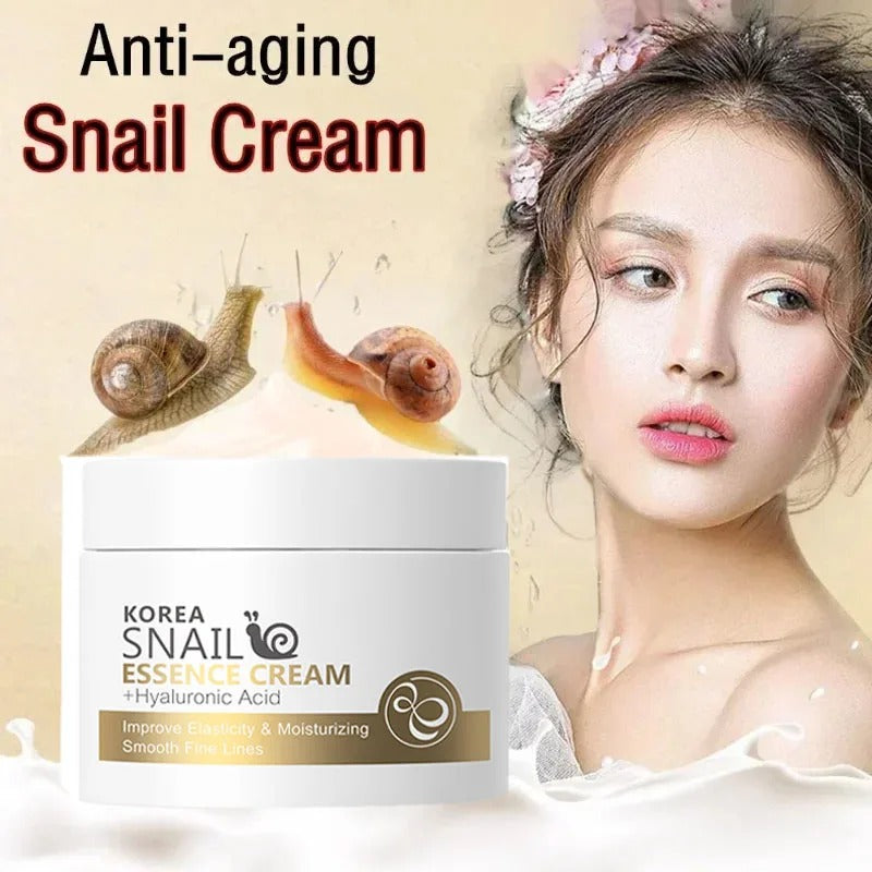 Crema facial de baba de caracol