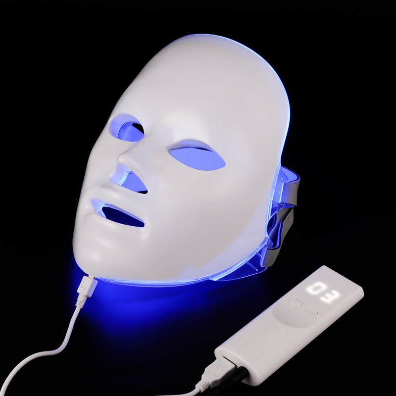 Máscara LED de Silicona 7 Colores Vexa — Fotones · Rostro Completo