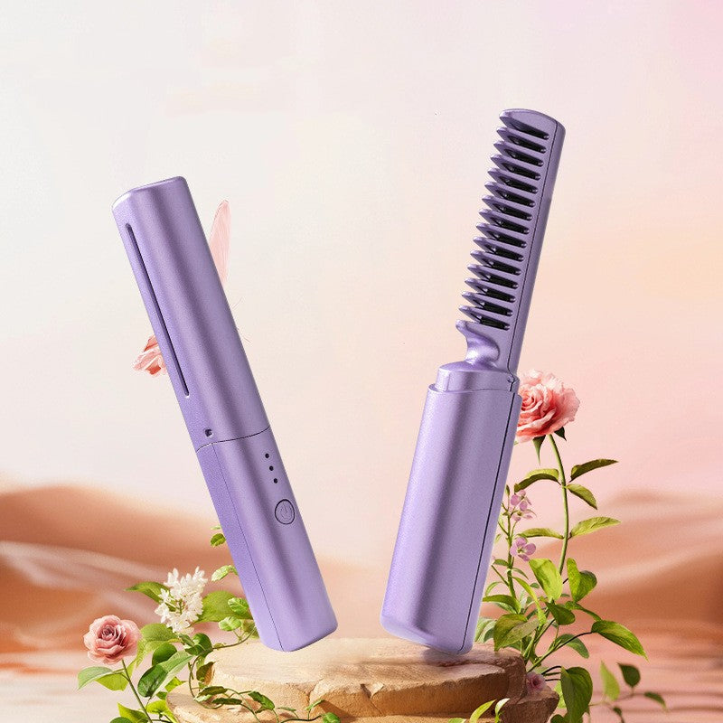 Peine Alisador Iónico Inalámbrico Vexa — Retoques Sin Frizz