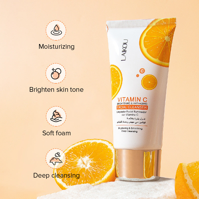 Limpiador facial de vitamina C