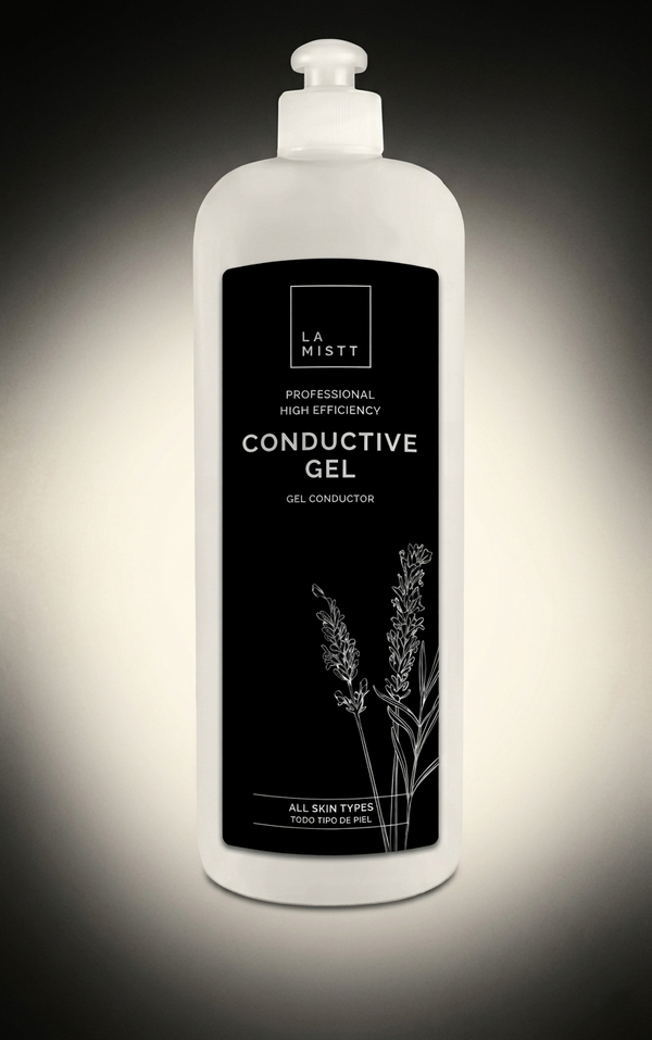 Gel conductor profesional Vexa de 1 L para ultrasonidos, EMS y radiofrecuencia