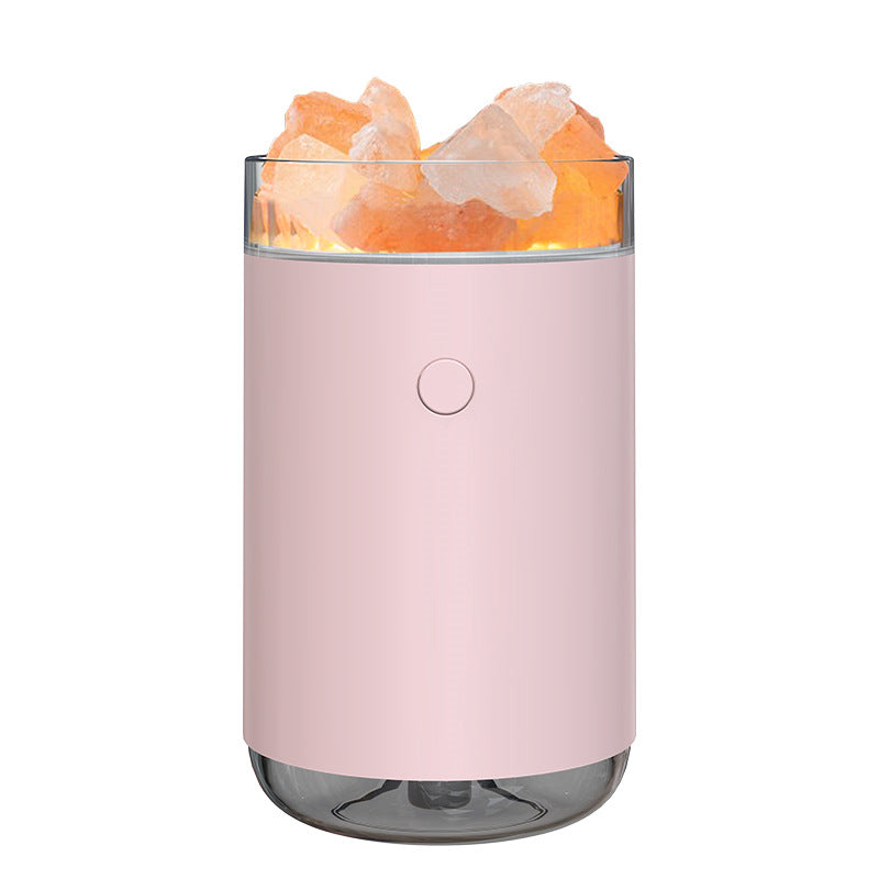 Difusor de Aromaterapia Vexa — Piedra de Sal · Luz Cálida