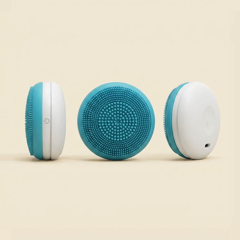 Cepillo Limpiador Facial Eléctrico Vexa — Limpieza Suave Diaria: 3 ángulos