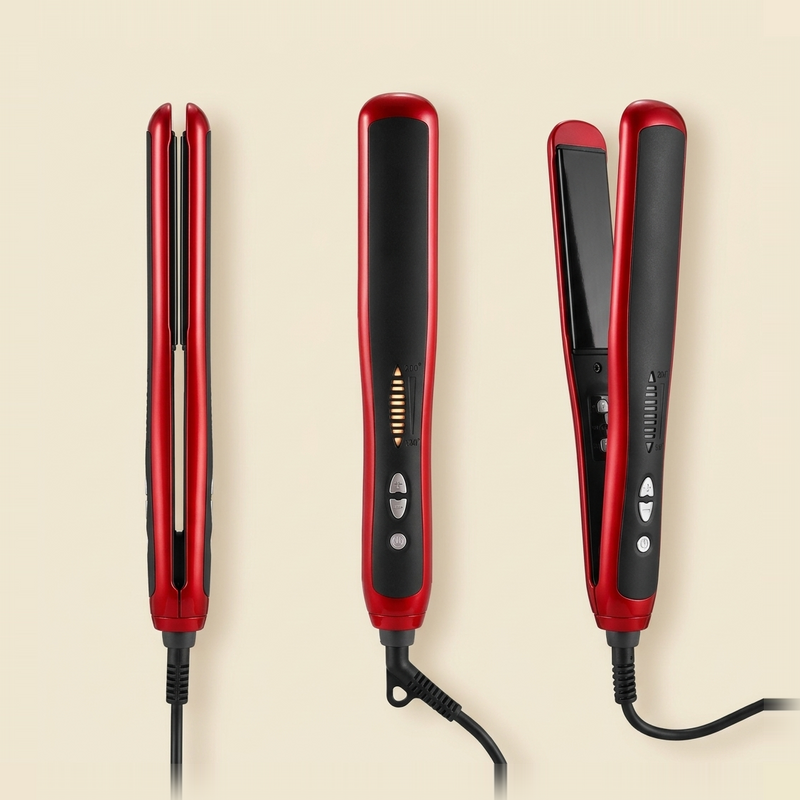 Plancha de Pelo Vexa — Temperatura Automática · Placas Suaves: 3 ángulos