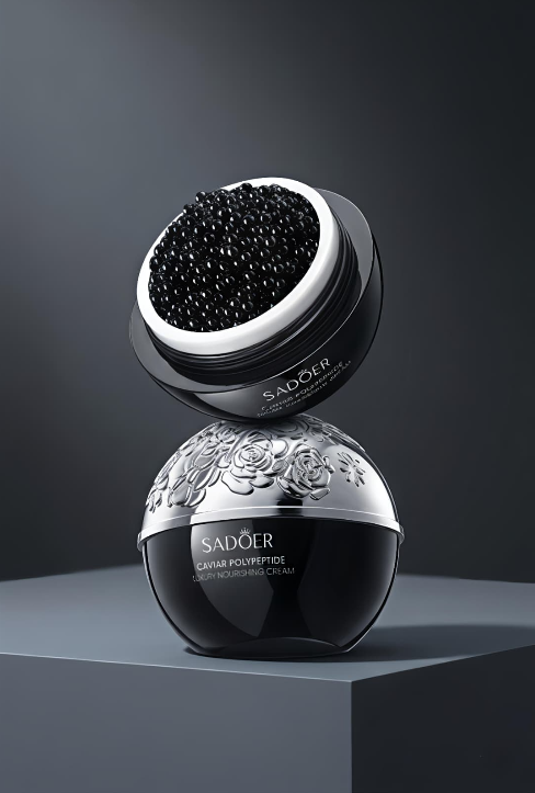 Crema facial de caviar y péptidos Vexa, nutritiva y reafirmante